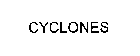 Trademark Logo CYCLONES