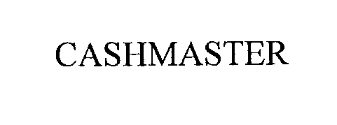 Trademark Logo CASHMASTER