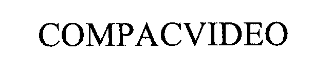 Trademark Logo COMPACVIDEO
