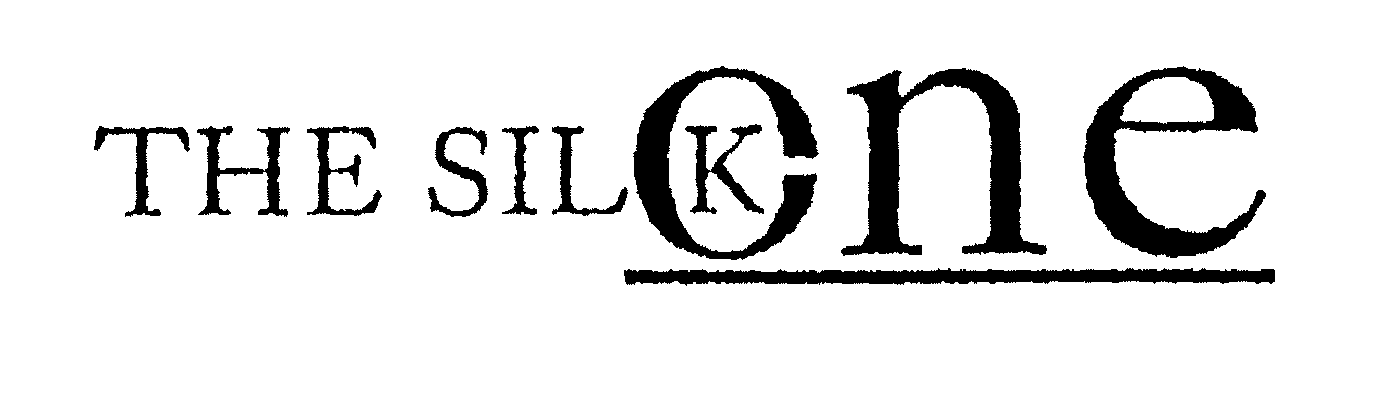 Trademark Logo THE SILK ONE