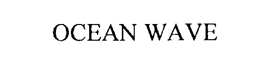 Trademark Logo OCEAN WAVE