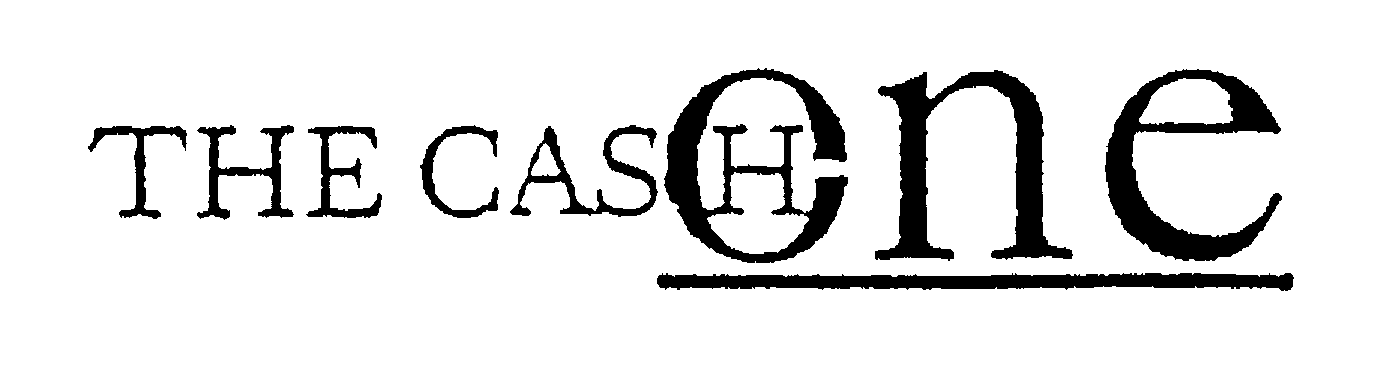 Trademark Logo THE CASH ONE