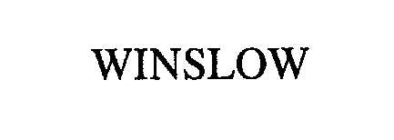 Trademark Logo WINSLOW