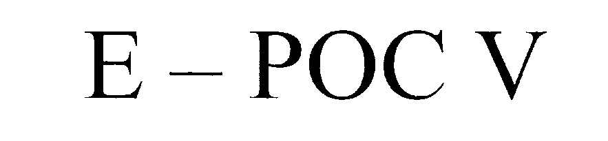 Trademark Logo E-POC V