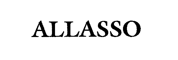 Trademark Logo ALLASSO