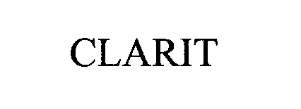 Trademark Logo CLARIT