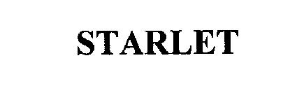 Trademark Logo STARLET