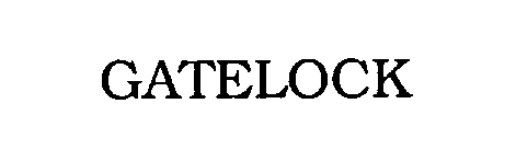 Trademark Logo GATELOCK