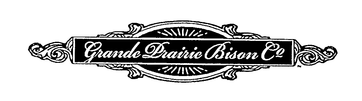 Trademark Logo GRANDE PRAIRIE BISON CO.