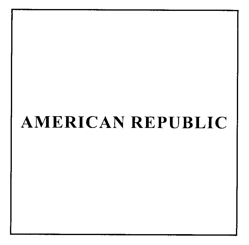 AMERICAN REPUBLIC