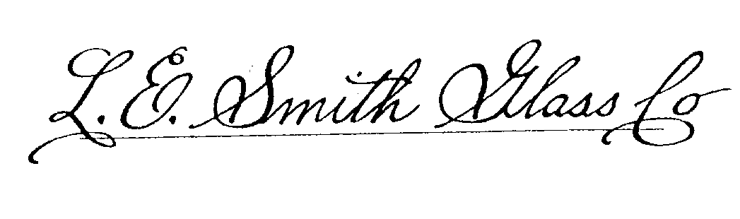 L. E. SMITH GLASS CO