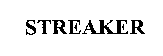 Trademark Logo STREAKER