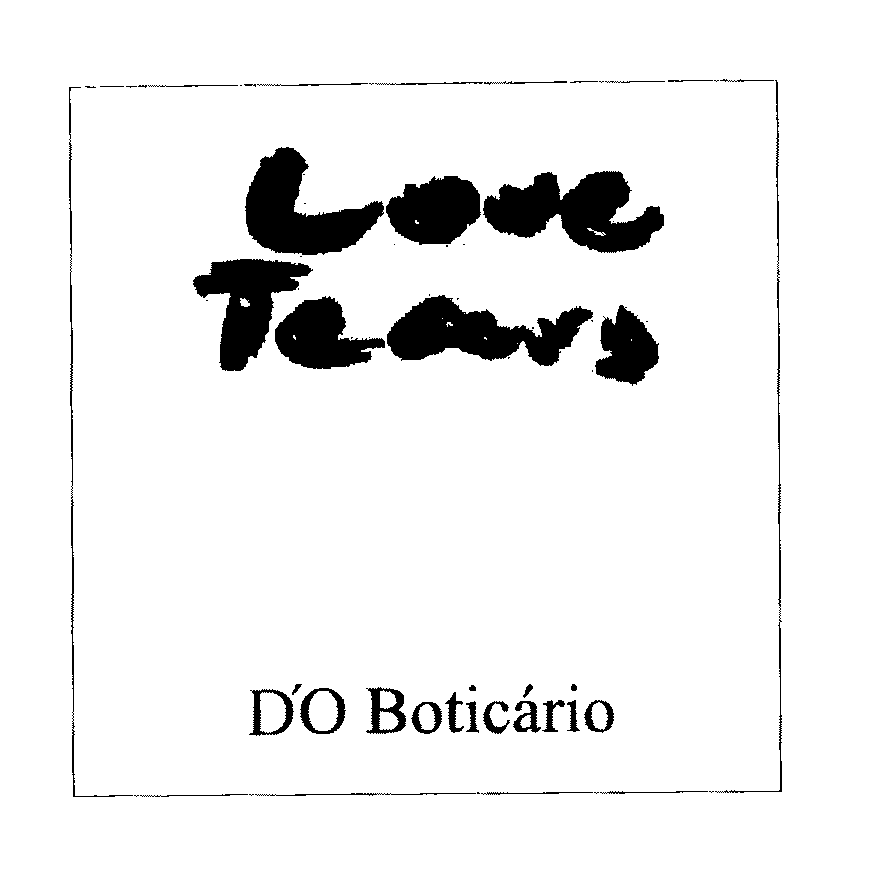  LOVE TEARS D'O BOTICARIO