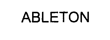 Trademark Logo ABLETON
