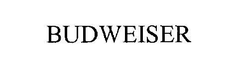 Trademark Logo BUDWEISER