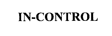 Trademark Logo IN-CONTROL