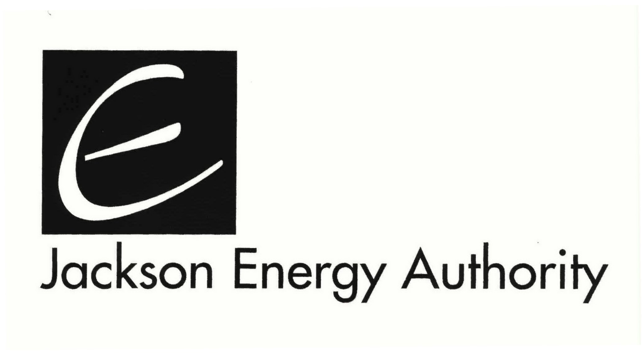 Trademark Logo E JACKSON ENERGY AUTHORITY