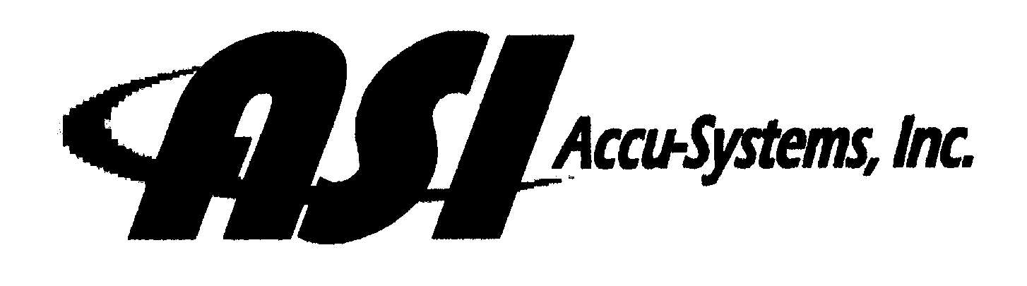 Trademark Logo ASI ACCU-SYSTEMS, INC.