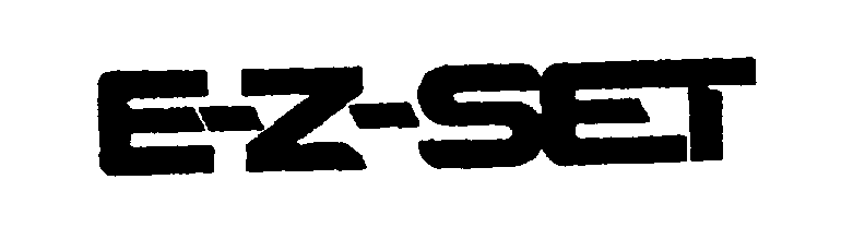 Trademark Logo E-Z-SET