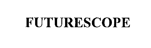 Trademark Logo FUTURESCOPE