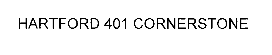 Trademark Logo HARTFORD 401 CORNERSTONE