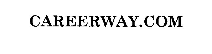 Trademark Logo CAREERWAY.COM