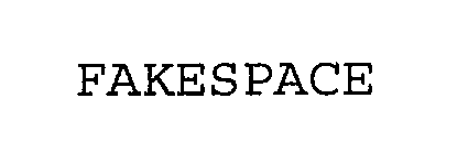  FAKESPACE