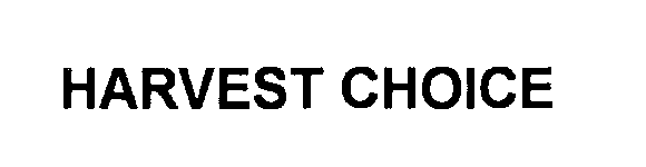 Trademark Logo HARVEST CHOICE