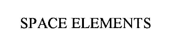 Trademark Logo SPACE ELEMENTS