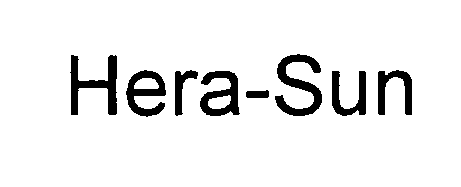 Trademark Logo HERA-SUN