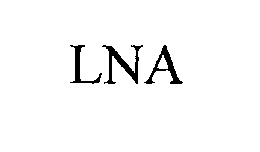 Trademark Logo LNA