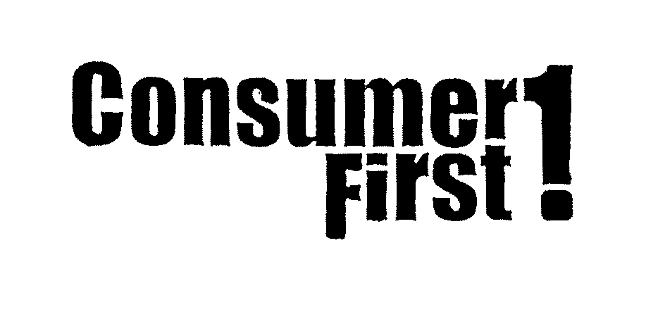  CONSUMER FIRST 1