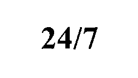 Trademark Logo 24/7