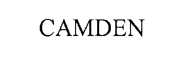 Trademark Logo CAMDEN