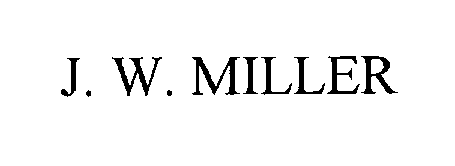  J. W. MILLER