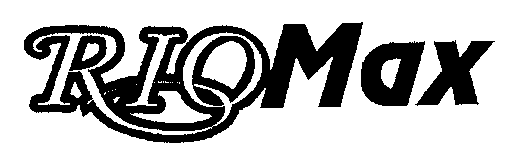Trademark Logo RIOMAX