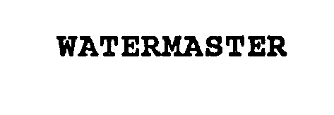 Trademark Logo WATERMASTER