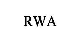 Trademark Logo RWA