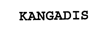 Trademark Logo KANGADIS