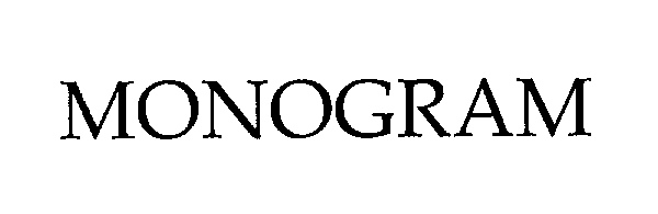 Trademark Logo MONOGRAM