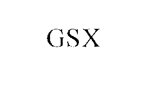 Trademark Logo GSX