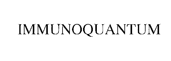 Trademark Logo IMMUNOQUANTUM