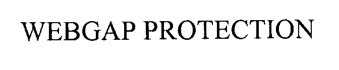 Trademark Logo WEBGAP PROTECTION