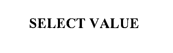 SELECT VALUE