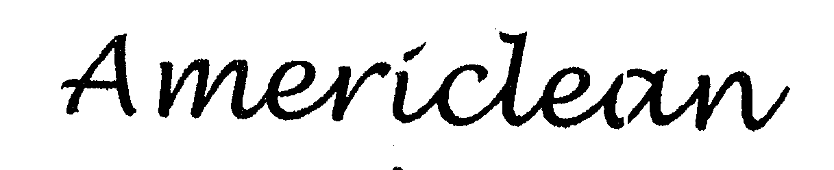 Trademark Logo AMERICLEAN