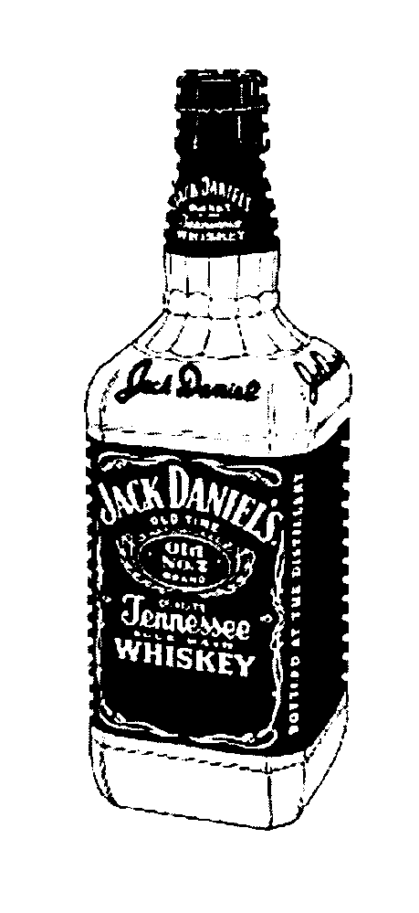  JACK DANIEL'S OLD TIME OLD NO.2 TENNESSEE WHISKEY BOTTLEY AT THE DISTLLERY