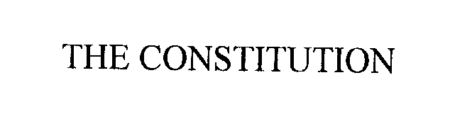 Trademark Logo THE CONSTITUTION