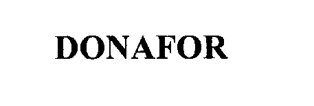 Trademark Logo DONAFOR