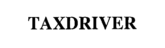 Trademark Logo TAXDRIVER