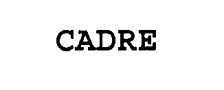 Trademark Logo CADRE
